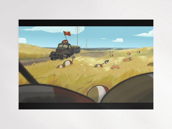 Revolutionary Mexican Polandballs matte poster product image (1)