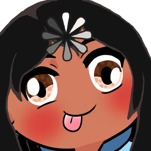 Loading Emote - Black Hair, Tan Skin, Brown Eyes product image (1)