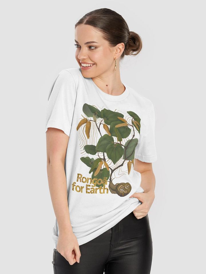 Unisex Rongoa for Earth - Kawakawa and Pupurangi Decolonisation Aotearoa Tee product image (2)