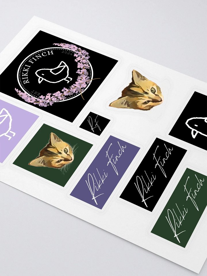 Finch and Turtle Stickers product image (2)