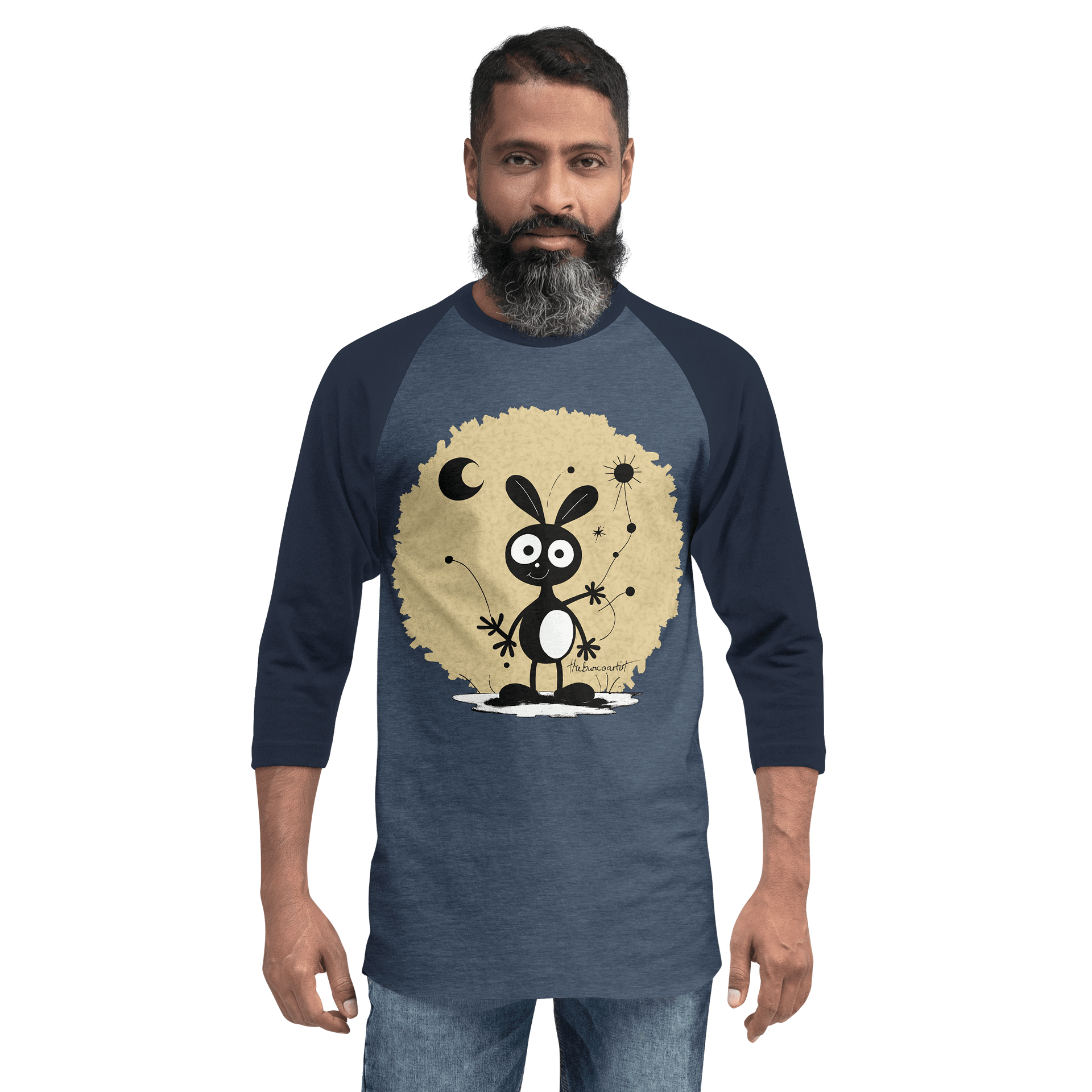 Tultex Fine Jersey Raglan Tee product image (1)