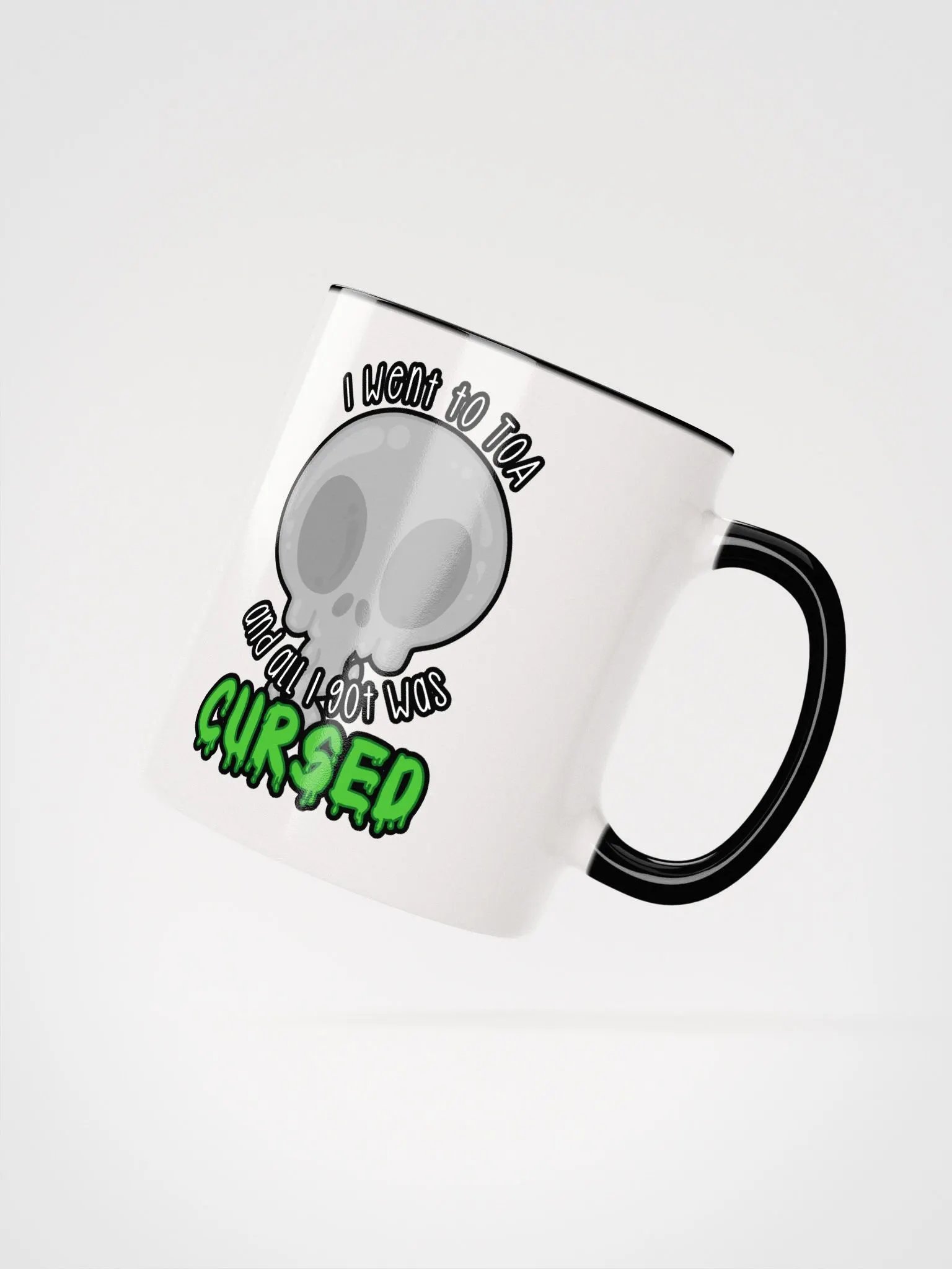 All I Got Was Cursed - Priest - Ceramic Mug w/Color product image (2)