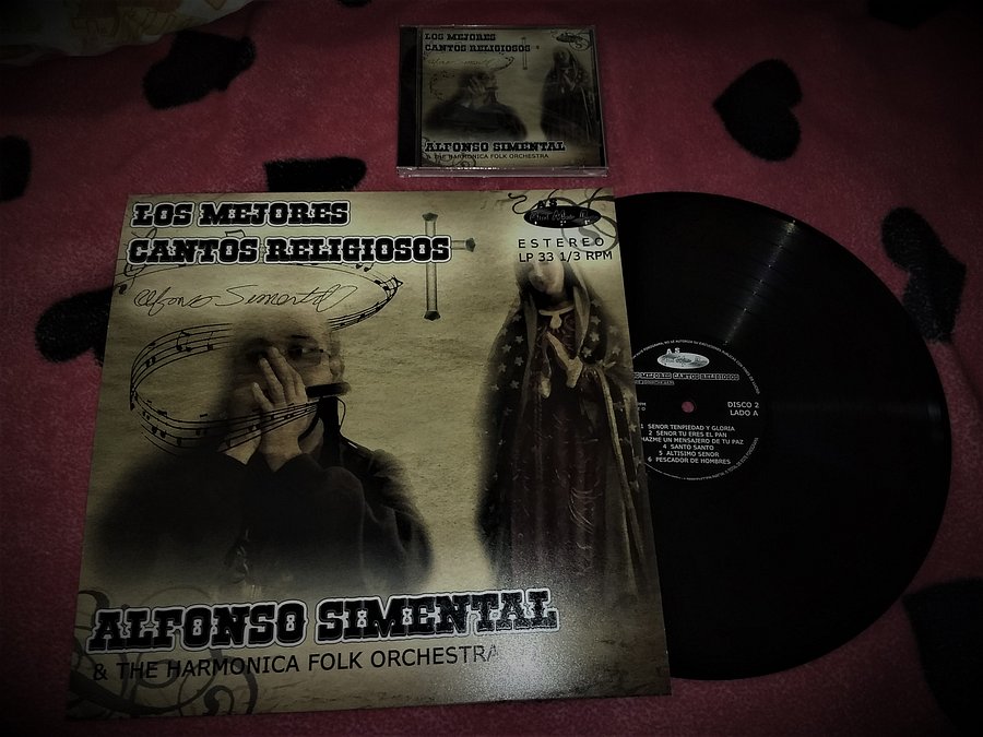 LOS MEJORES CANTOS RELIGIOSOS DOUBLE RECORD SET product image (3)