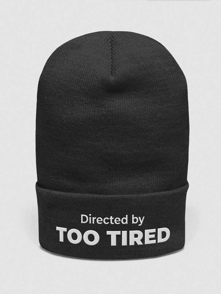 Cozy Comfort Cuffed Beanie - Directed by too tired product image (2)