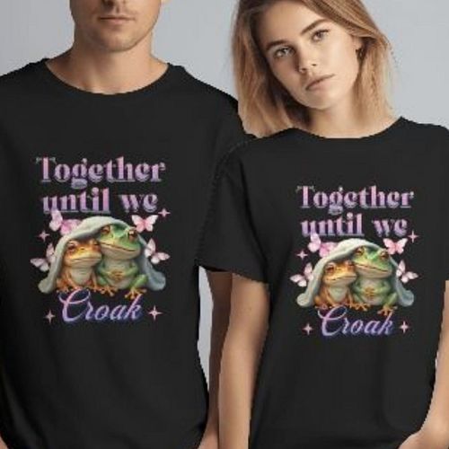 🌟 Snuggle Goals! 🌟
Our latest design is here to warm your hearts! 💕 Two adorable frogs cozied up under a blanket, surrounded ...