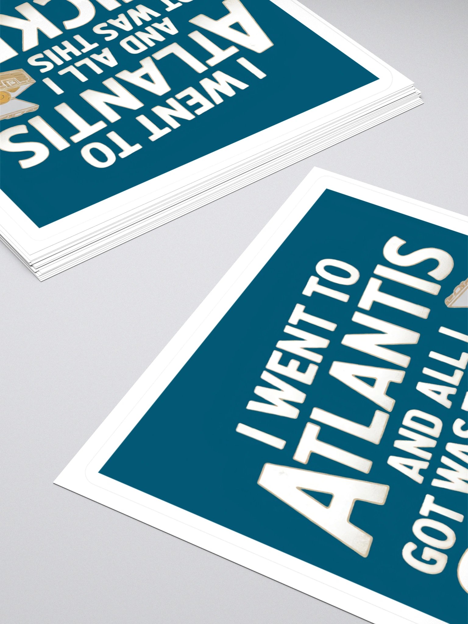 Atlantis Souvenir Sticker — LL.STKR-01 product image (4)
