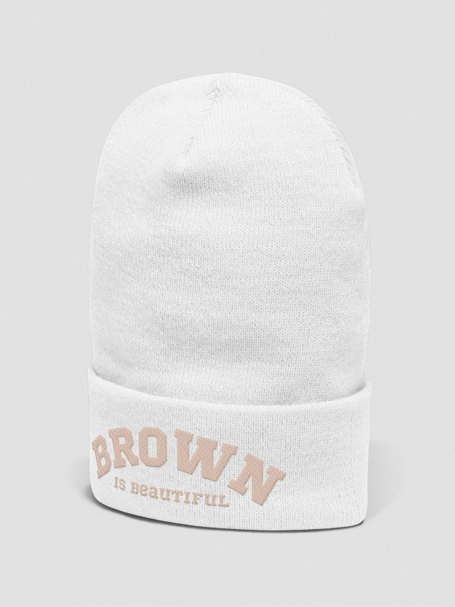 Brown is Beautiful Light Beanie product image (2)
