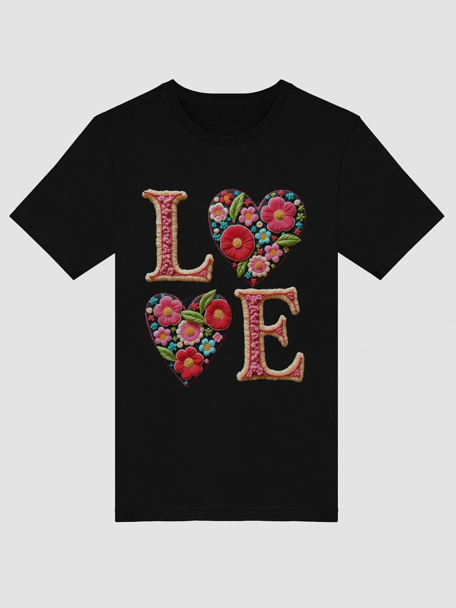 Embroidered Love Floral T-Shirt product image (19)