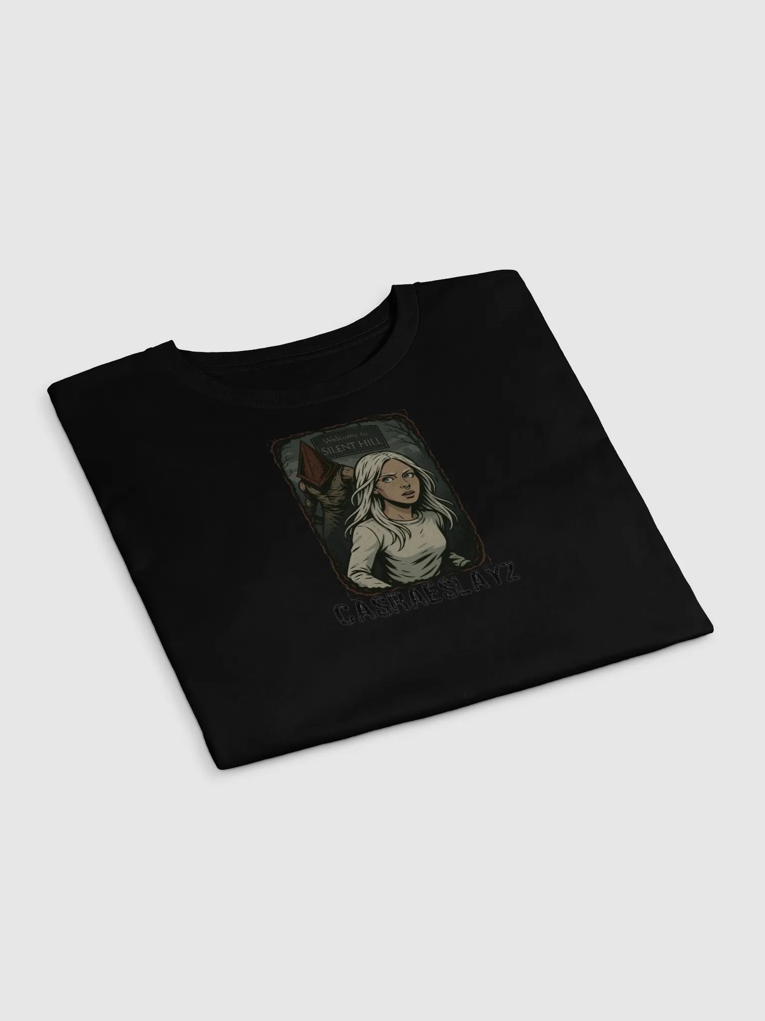 CasRae Silent Hill Cropped T-Shirt product image (17)