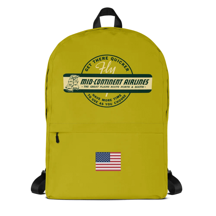 Mid Continent Airlines - Backpack product image (1)