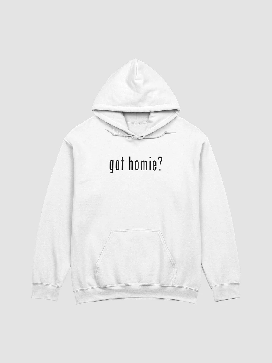 MISSING NOT LIVE HOODIE (WHITE) product image (1)