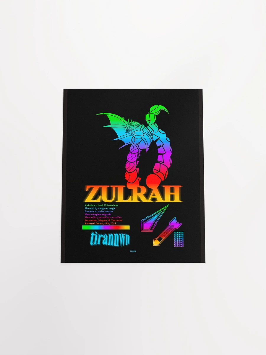 Neon Zulrah Poster product image (4)
