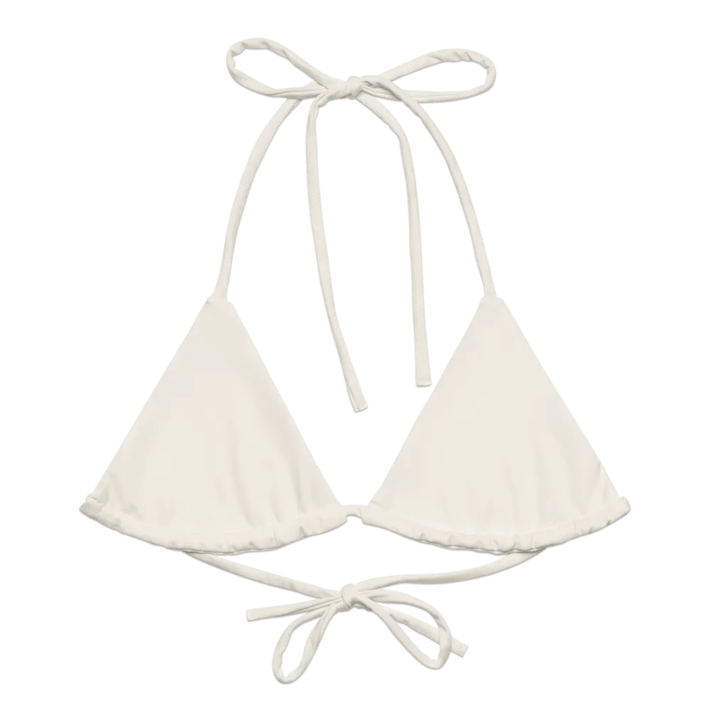 Cream String Bikini Top product image (1)