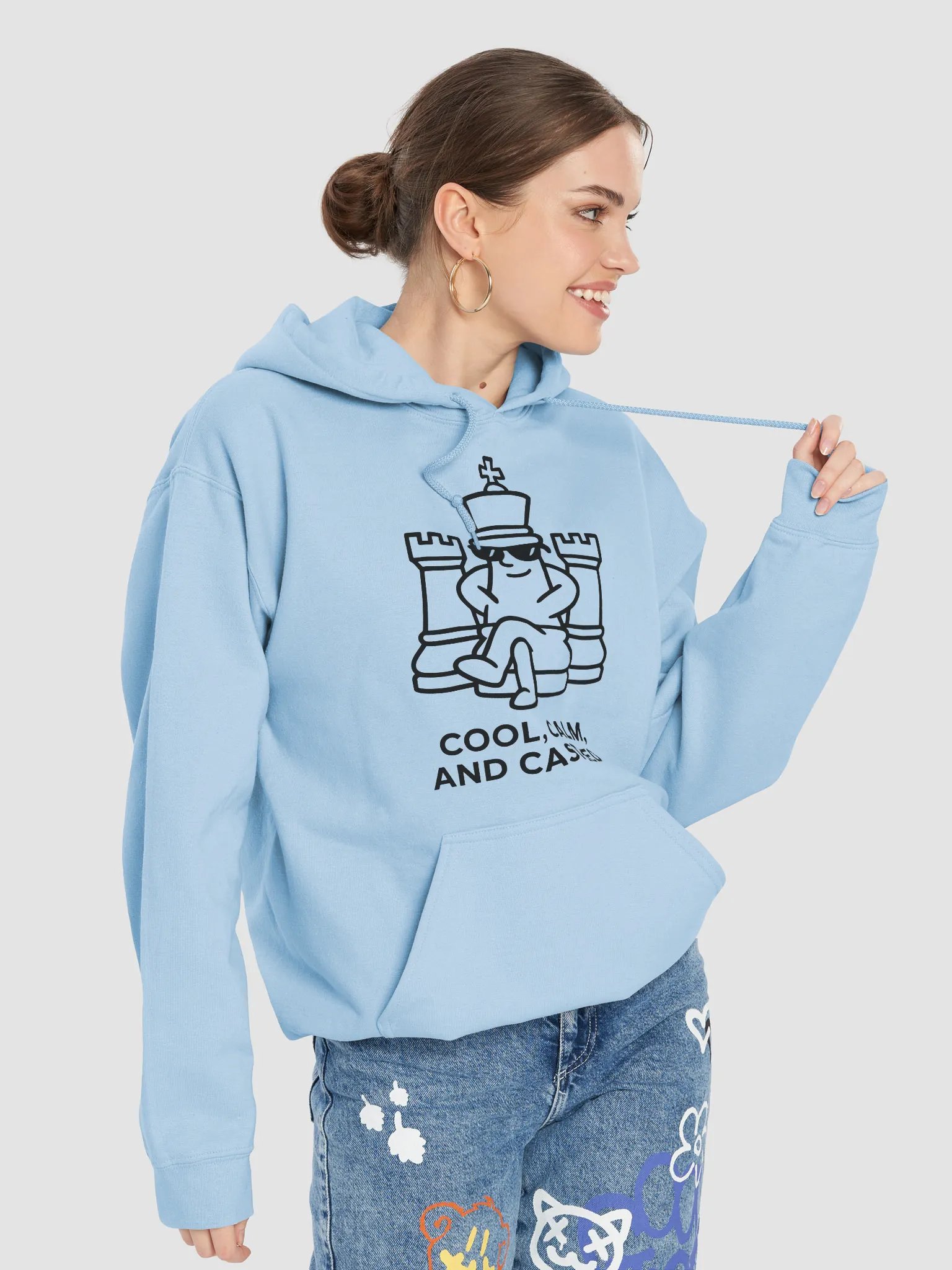 Cool, Calm, and Castled - Classic Hoodie product image (7)