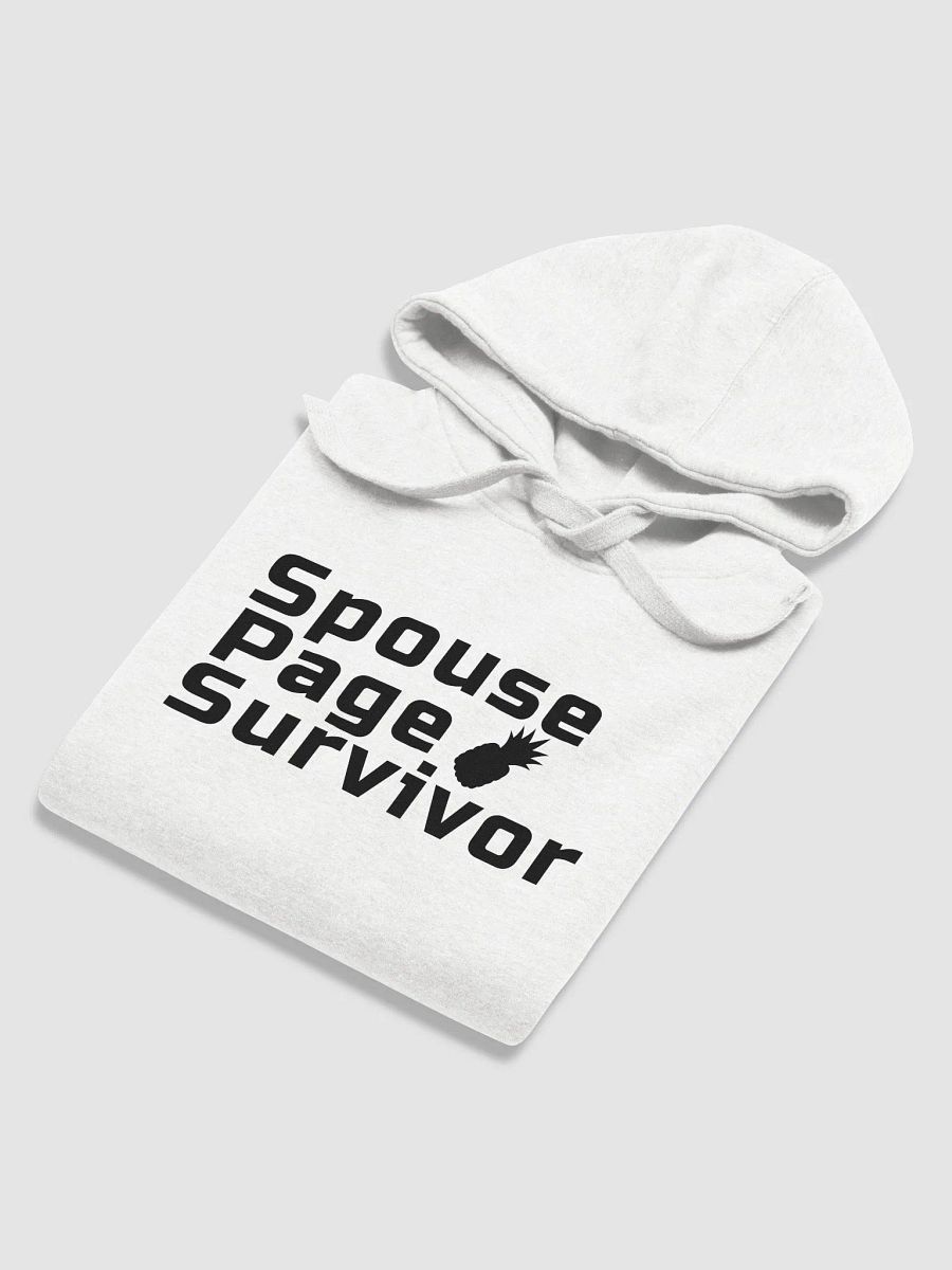 Spouse Page Survivor Hoodie (White) product image (6)