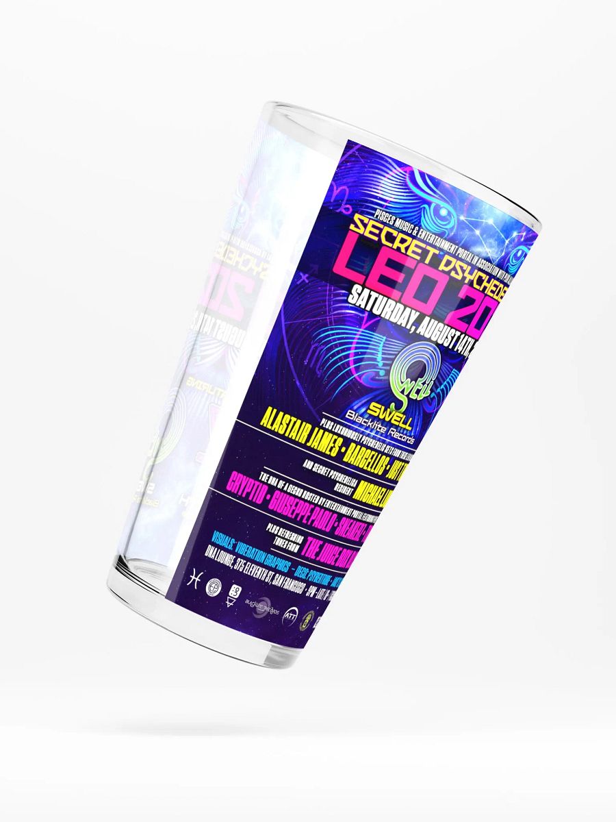 Leo 2021 Shaker Pint Glass product image (2)
