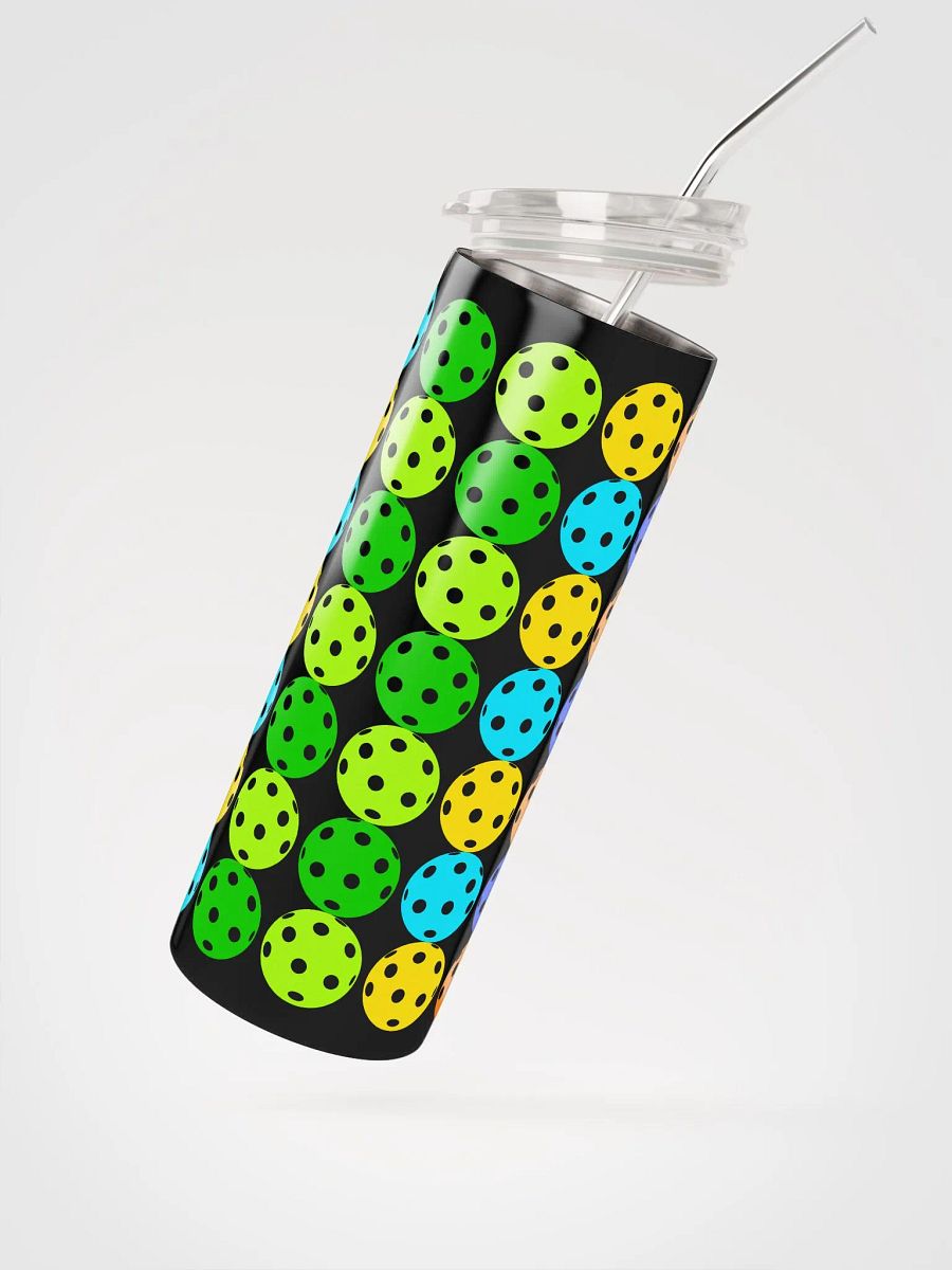 Colorful Pickleball Ball Wrap Tumbler product image (4)