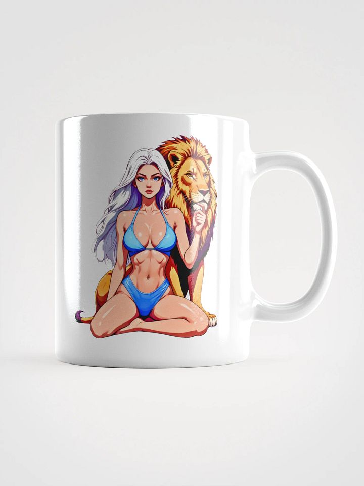 Symmetrical Serenity White Glossy Mug product image (1)