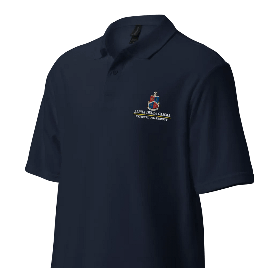 ADG Crest Polo - Navy product image (4)