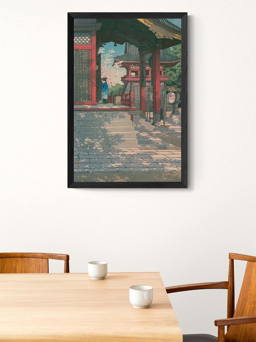 Fudo Temple in Meguro, Tokyo - Kawase Hasui product image (1)