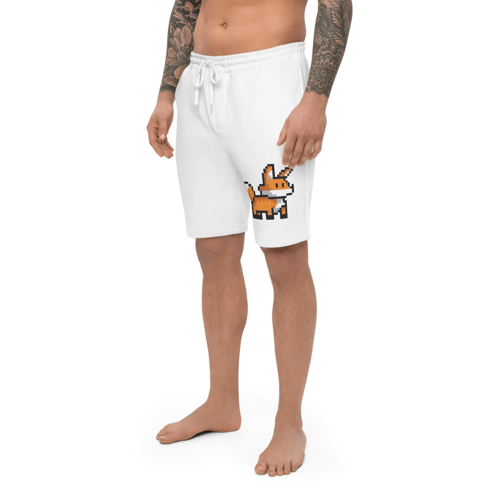 Pixel Art Fox Print Shorts product image (2)