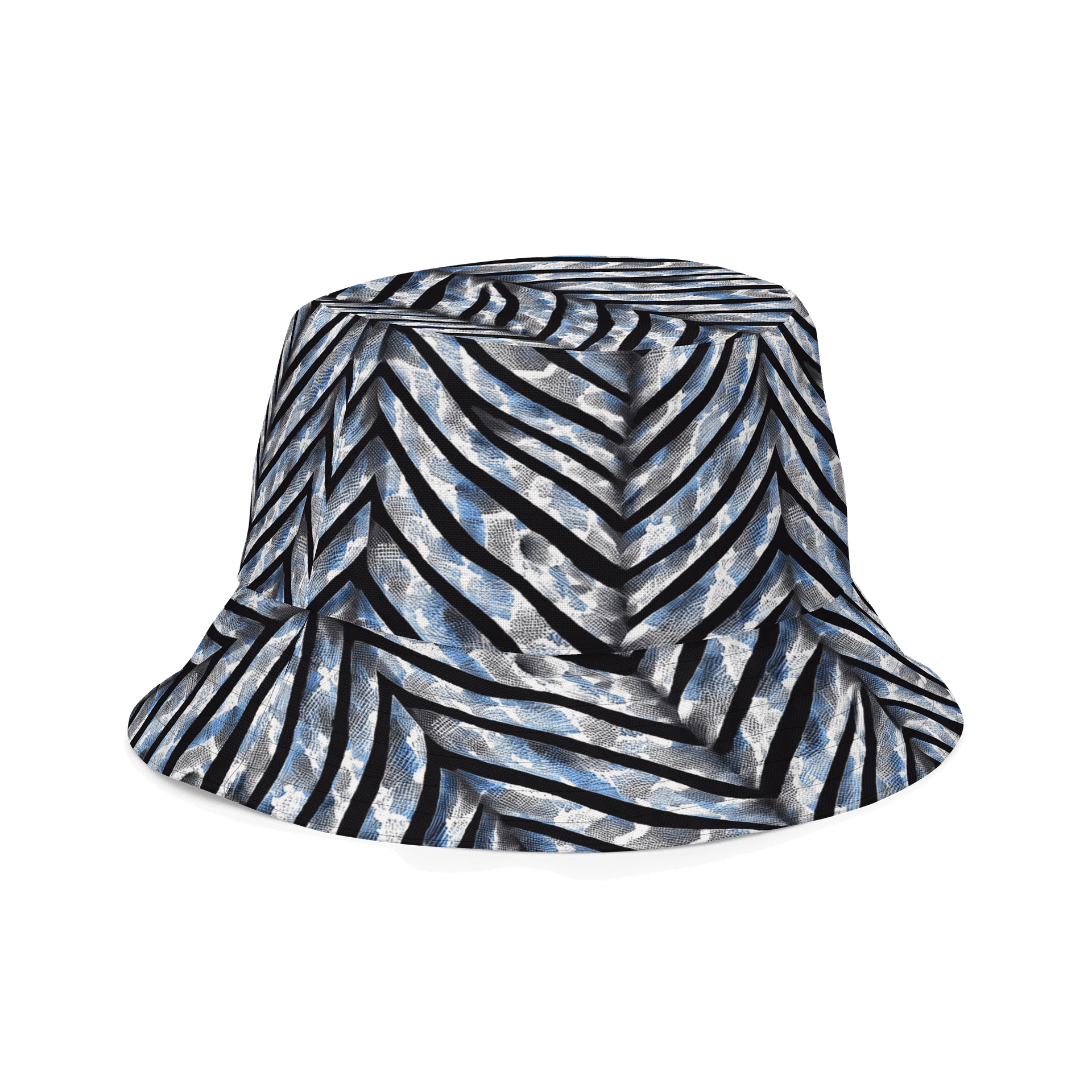 Blue Grey Snake Skin Hat product image (3)