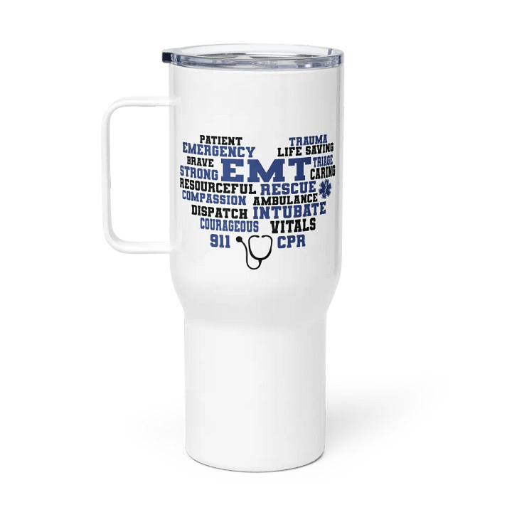 EMT Heart - Travel Mug w/ Handle product image (1)