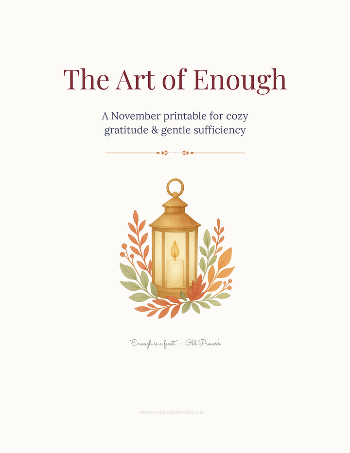 The Art of Enough November bundle product image (2)
