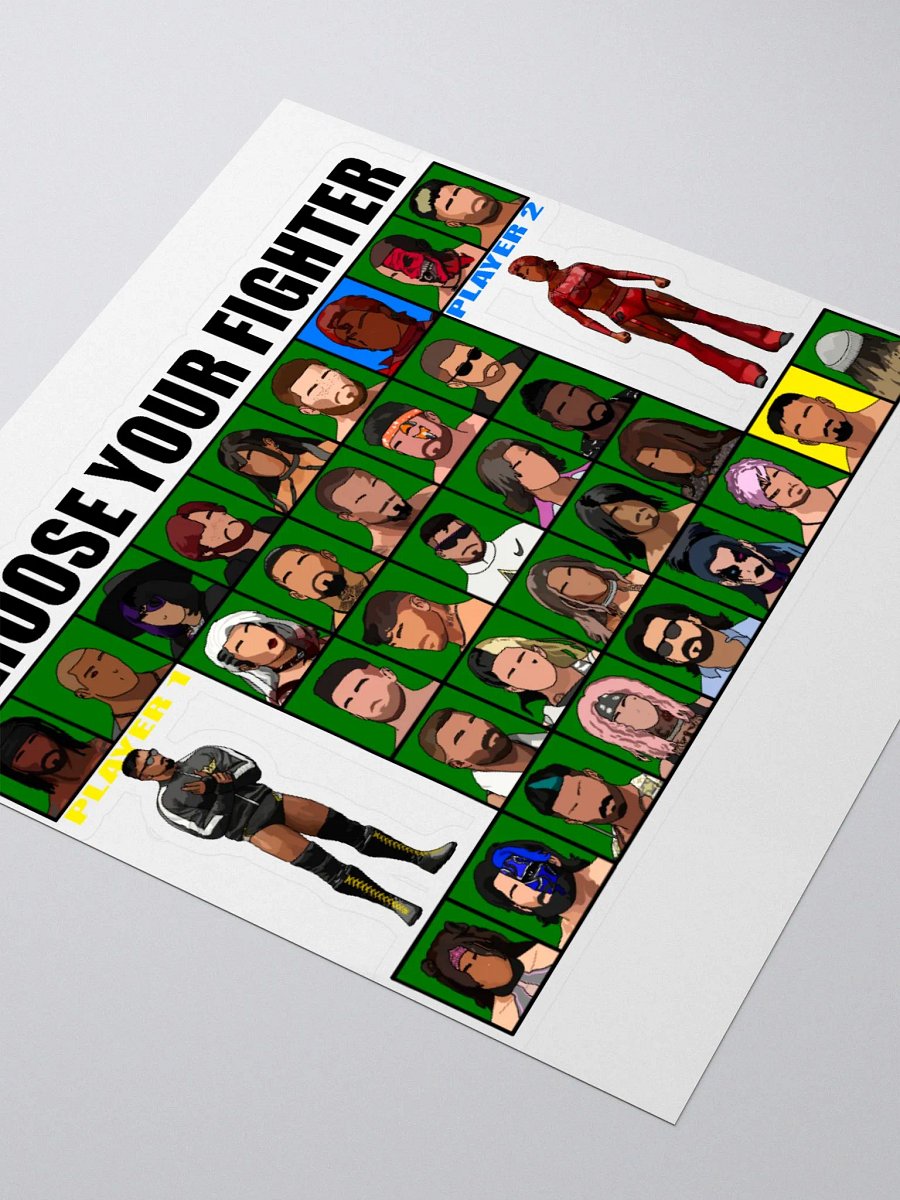 PEPW Choose Your Fighter Almir x Skaar Sticker product image (3)