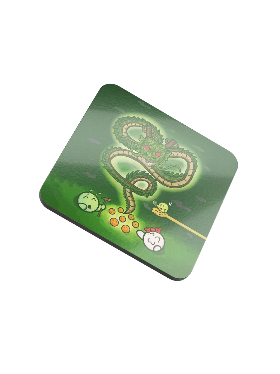 Dango Dragon Year - Glossed Cork Coaster product image (2)