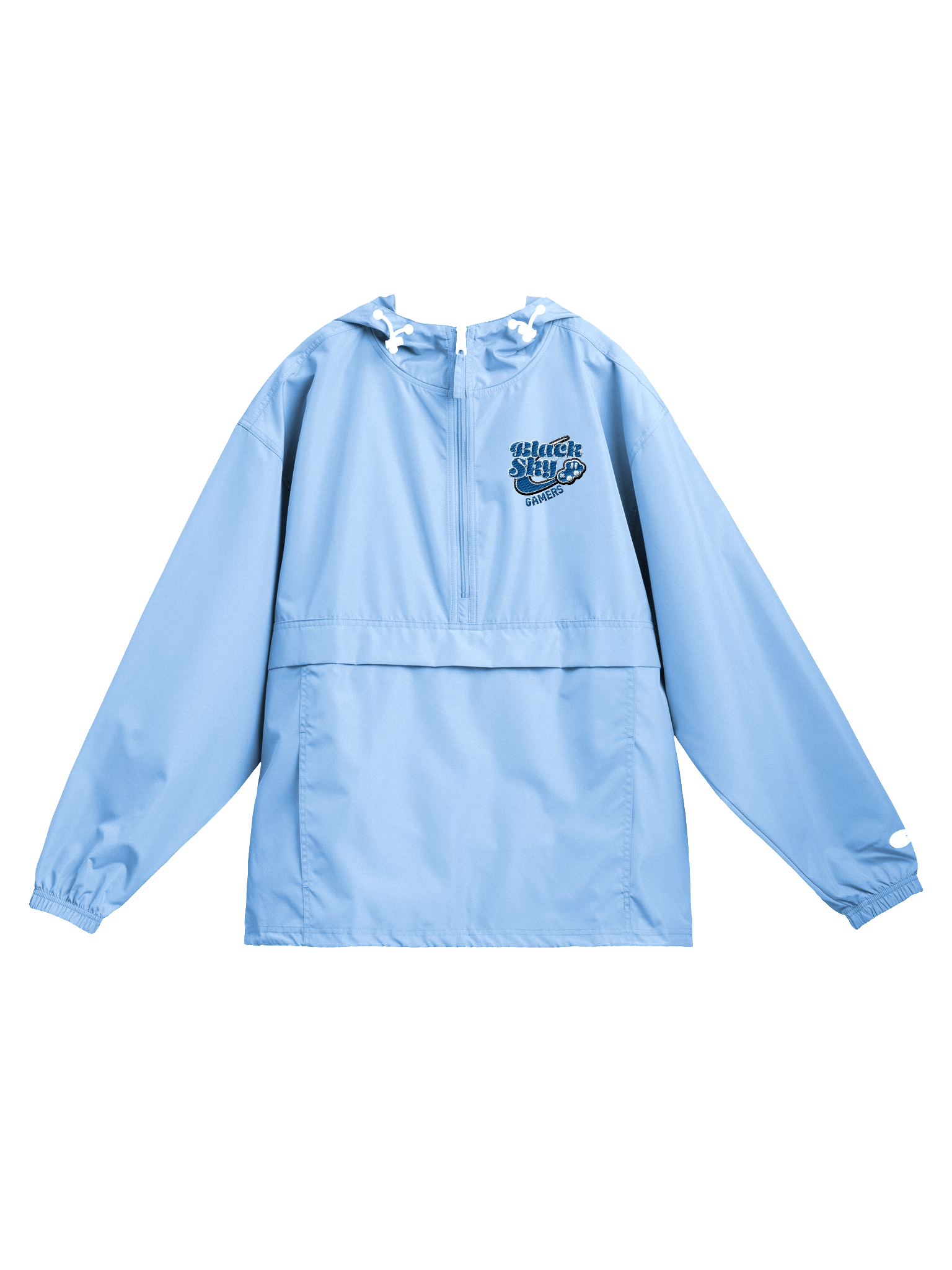 BSG xKBtheTopic x Champion Light Blue Windbreaker product image (1)