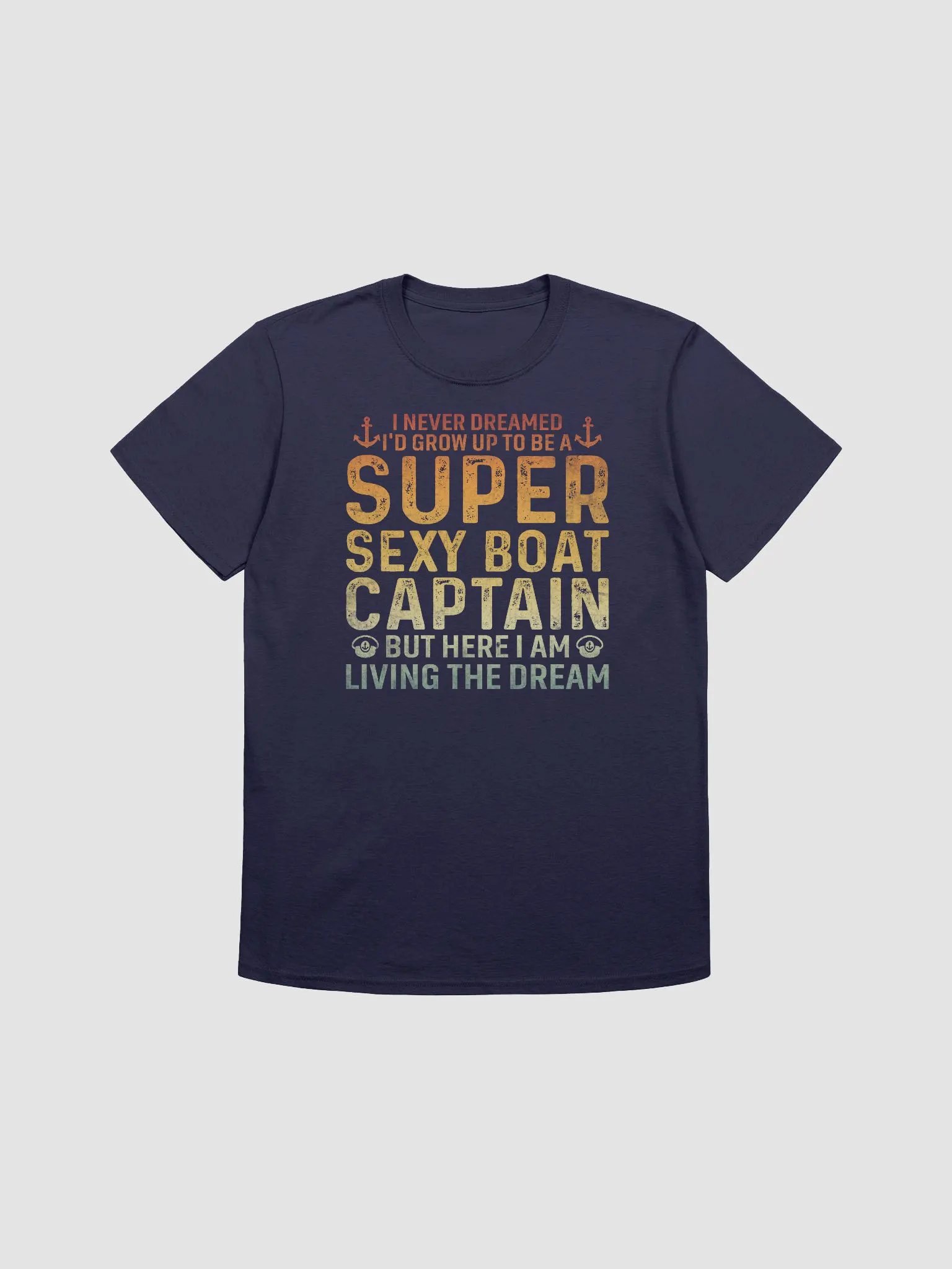Super Sexy Boat Captain Gildan 64000 Unisex Tshirt product image (3)