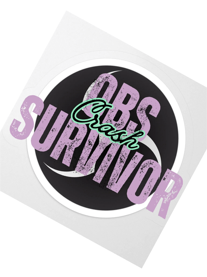 OBS Crash Survivor Stickie product image (5)