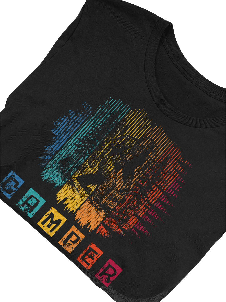 Bigfoot Camper T-Shirt – Retro Camping & Sasquatch Adventure Design product image (45)