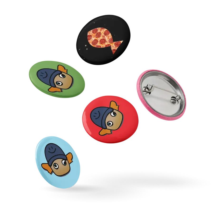 5 Pack Button Pins product image (14)