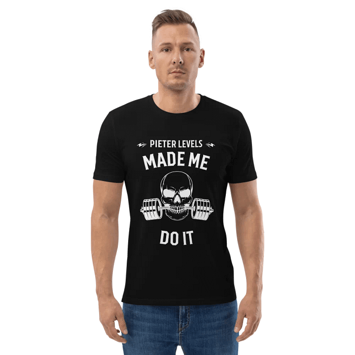 PIETER LEVELS MADE ME DO IT Organic Tee product image (2)
