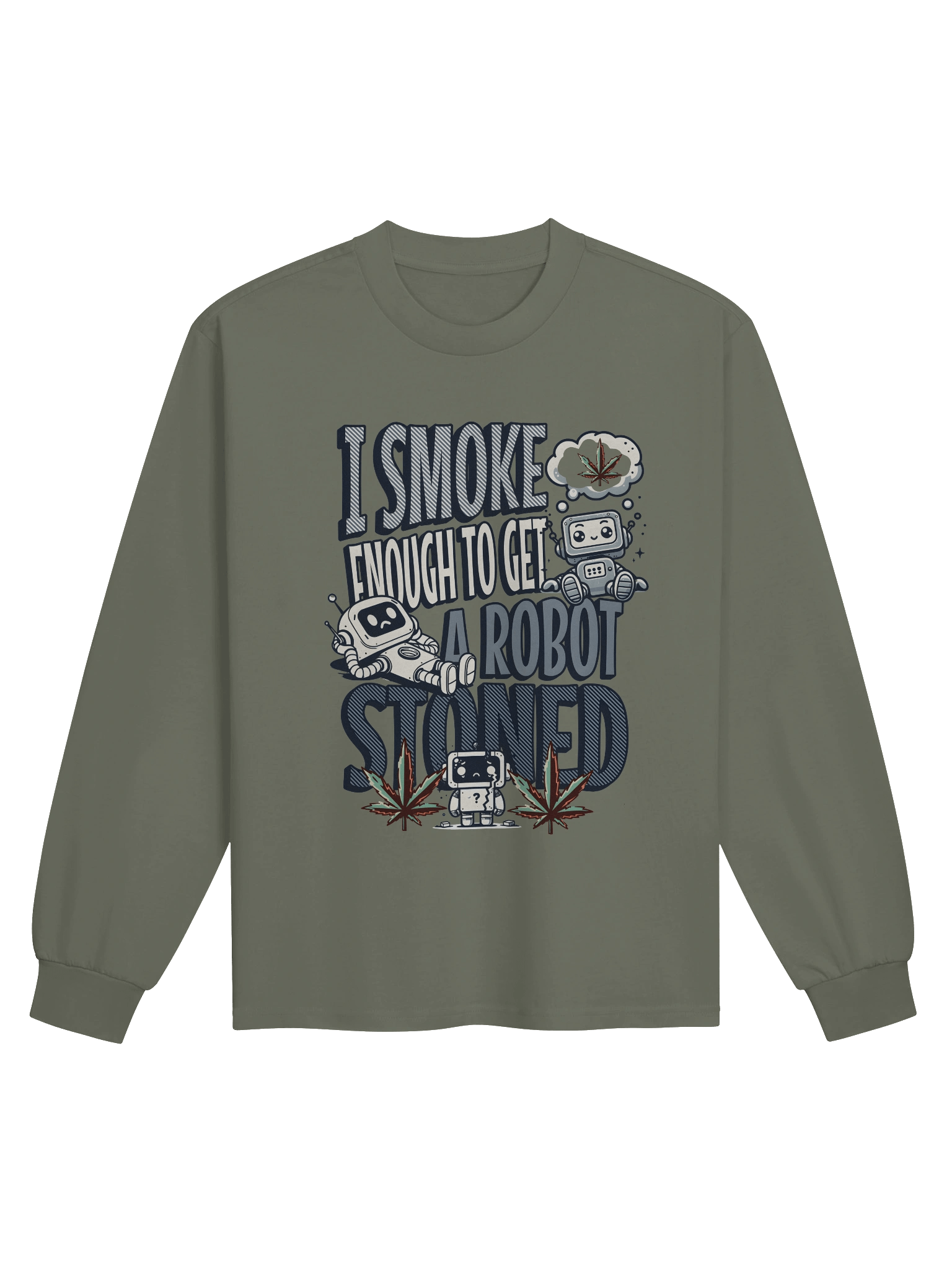 Robot Stoned Long Sleeve Shirt product image (1)