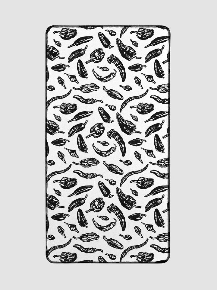 'Summer Pep' Desk Mat in Black & White product image (2)