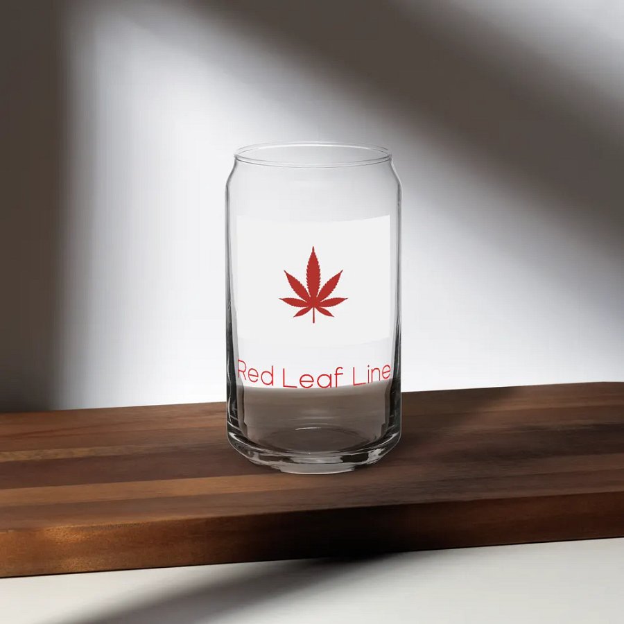 Red Leaf Line Can-Shaped Glasses product image (35)