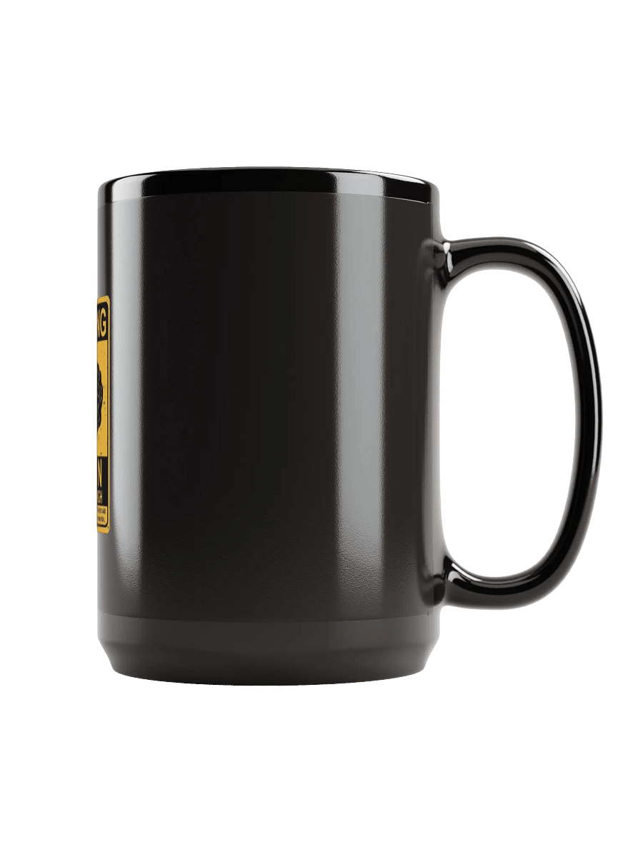Black Glossy Mug (Sip Danger ☢ ) product image (3)