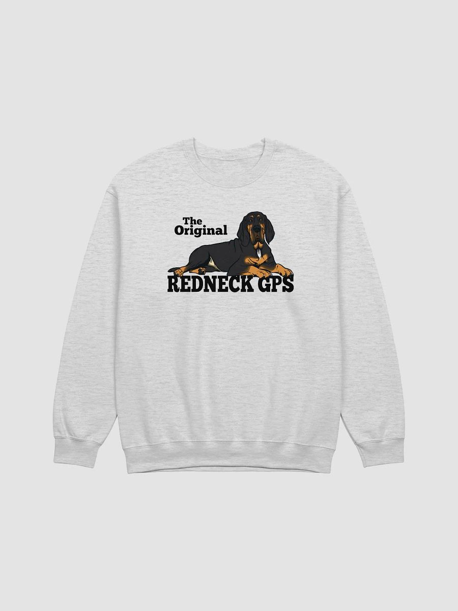 The Original Redneck GPS Sweatshirt of a Bloodhound(Black and Tan) | Funny Shirt for Bloodhound Paw-rents product image (25)