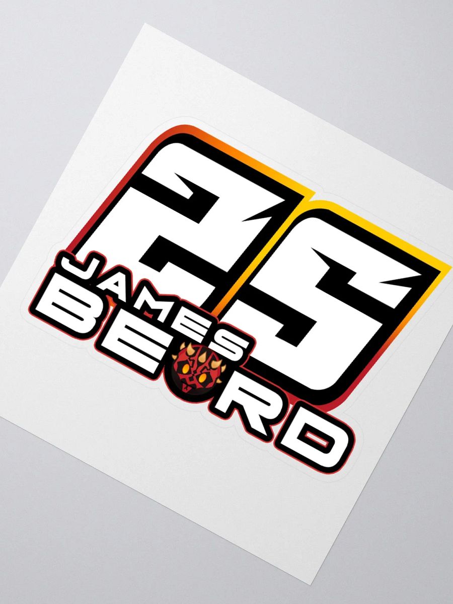 25 James Beard Window Decal product image (5)
