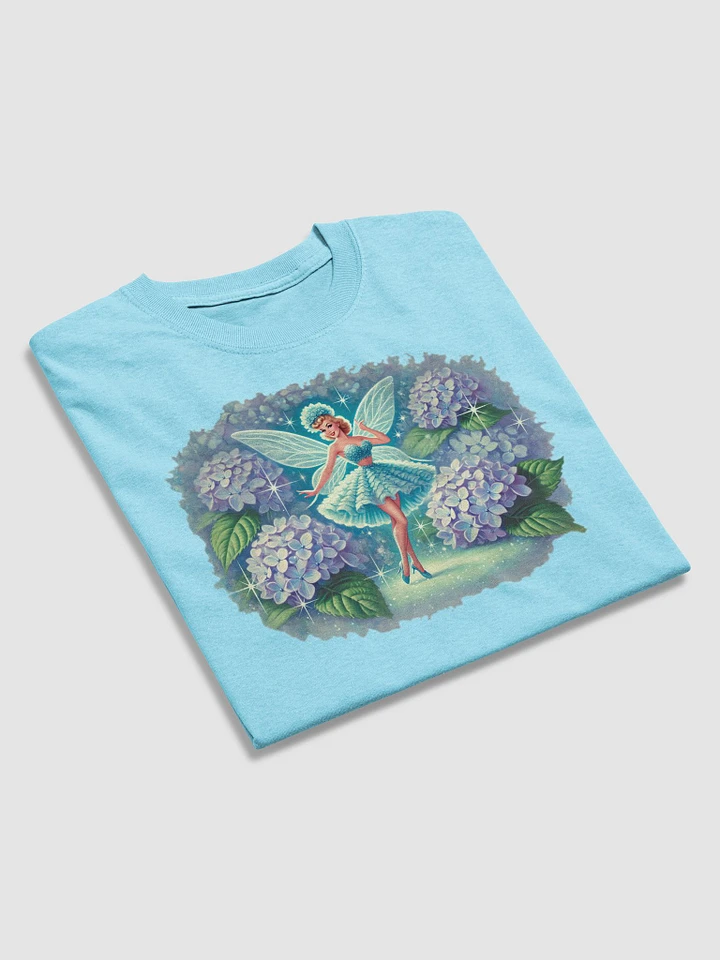 Enchanted Hydrangea Blue Fairy Basic T-Shirt by Gildan product image (25)