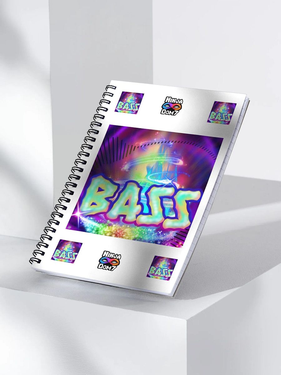 Hyper Bass Spiral Notebook product image (2)