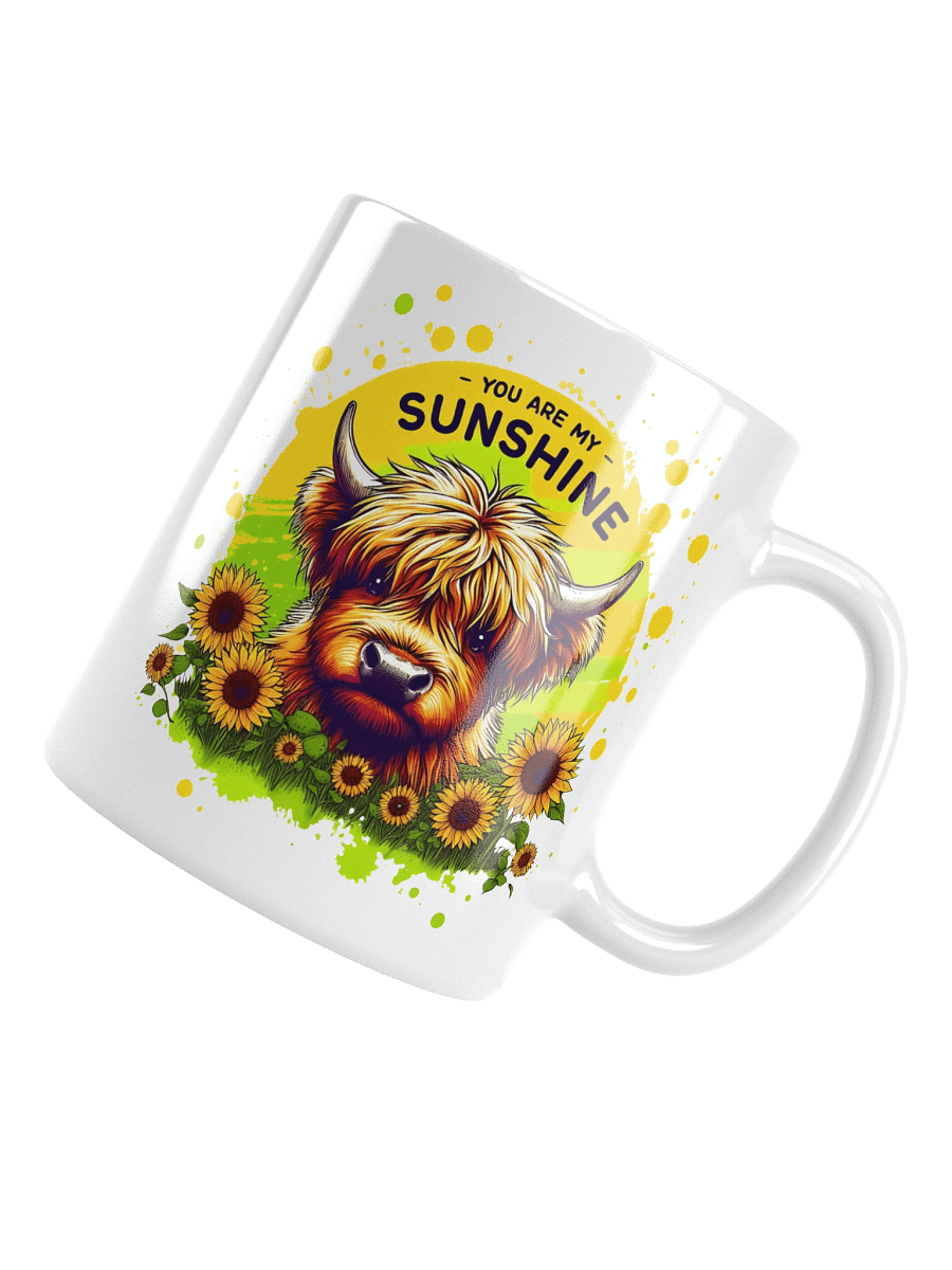 Sunflower Cow Coffee Mug product image (10)