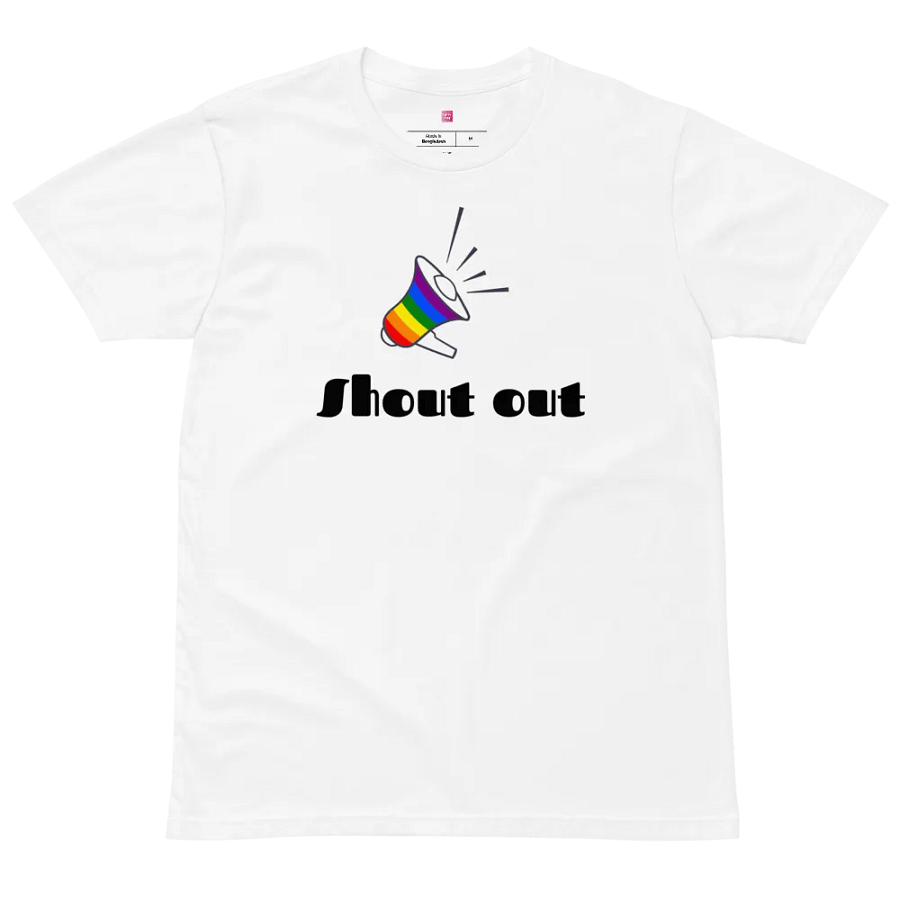 AS Colour Unisex Premium T-Shirt ( shout out ) product image (11)