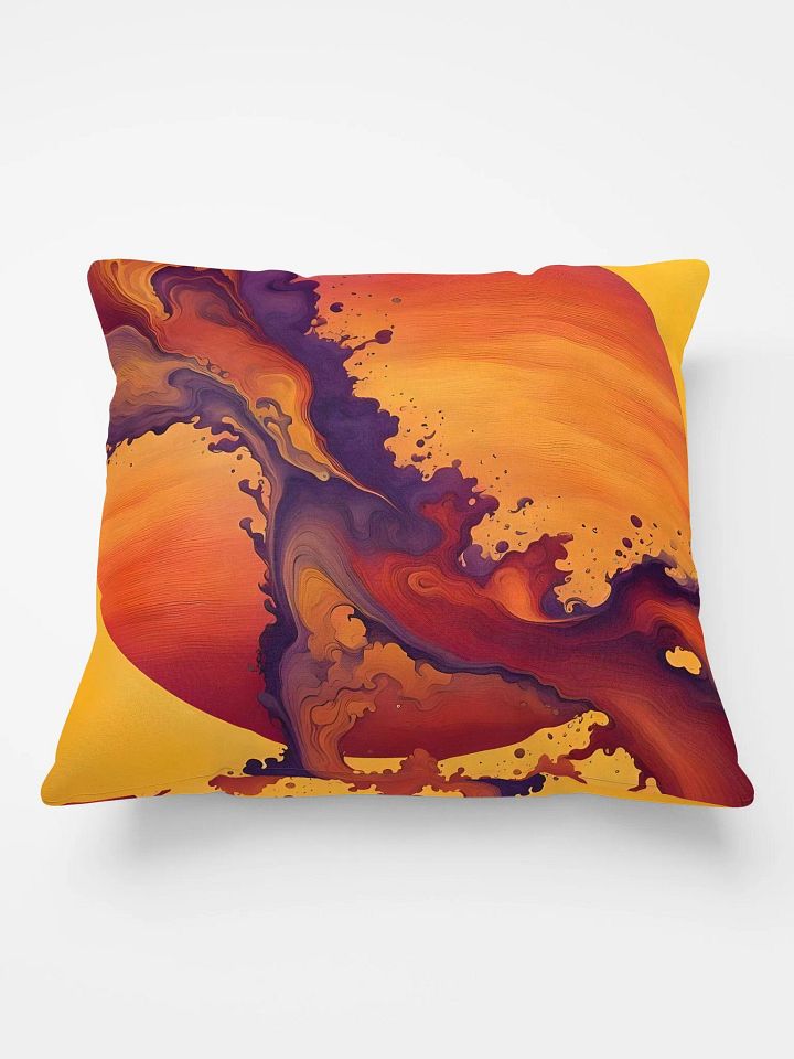 Sunset Inferno Dutch Pour Cushion product image (2)
