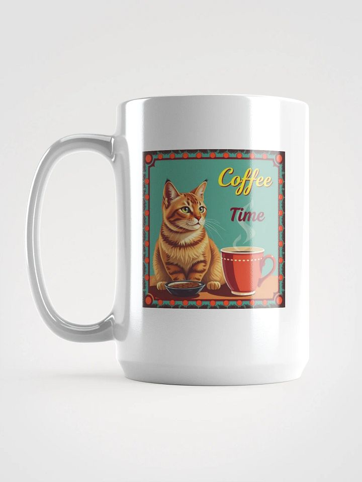 Coffee Cat Time Mug product image (1)