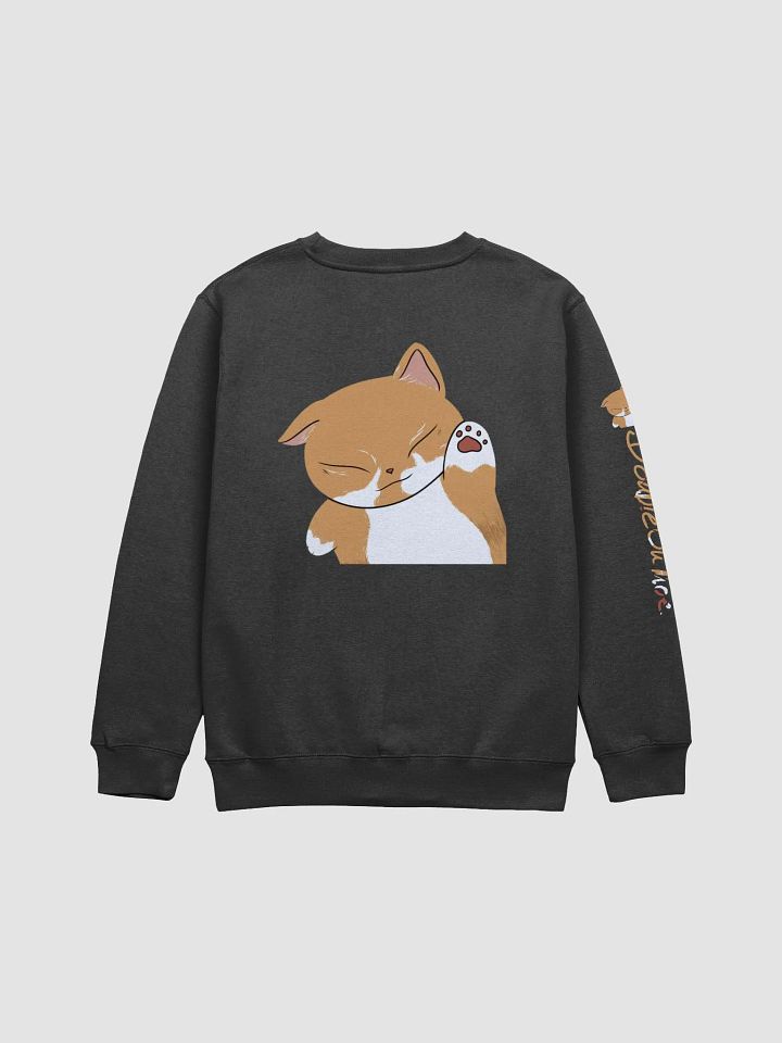 Pawsitive Vibes Cat Crewneck Sweatshirt product image (2)