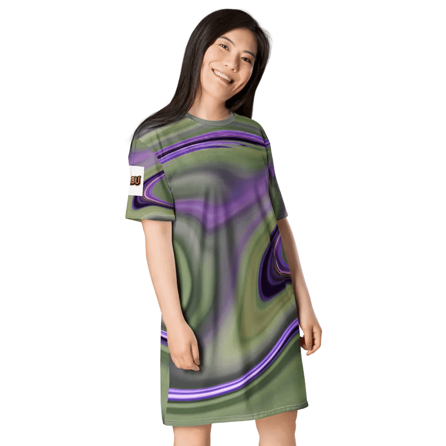 Oasis Swirl All-Over Dress product image (4)